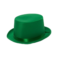 Verkleed hoed   groen   volwassenen   carnaval   kleuren thema   feestkleding accessoires