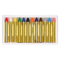 Schminkkrijtjes set   12x   verschillende kleuren