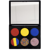 Carnaval Gezicht / Face paint set   Stedje vaan lol en plezeer   Venlo thema   waterbasis