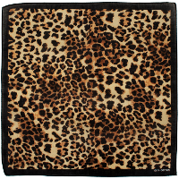 Carnaval verkleed panter zakdoek   bandana/sjaaltje   53x53cm   katoen   foute/panter party