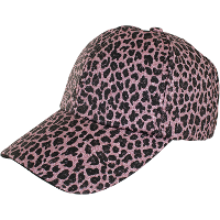 Carnaval verkleed pet   panterprint   roze   foute /panterparty   luipaardprint