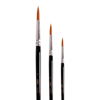 Halloween   Schmink penselen   3x   synthetisch   schminkset