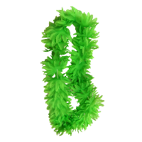 PartyXplosion Hawaii slinger   neon groen   1 m   polyester   feestartikelen