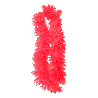 Partyxplosion Hawaii slinger   neon roze   1 m   polyester   feestartikelen