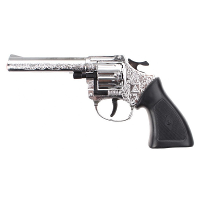 Speelgoed Revolver/Pistool Ringo   voor 8 schoten plaffers   20 cm   accessoires   wapens
