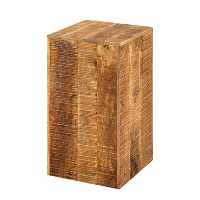 Parya Home  Bloemenzuil 27x27x50 plantenstandaard bijzettafel mangohout