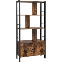 Parya Home Industriėle Boekenkast   Staande kast met 4 legplanken