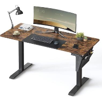 Parya Staand Bureau Elektrisch   Verstelbaar 120 x 60 cm