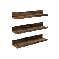Parya Home wandplanken, set van 3, zwevende planken