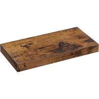 Parya Home   Zwevende wandplank   Bruin   MDF   40 x 20 x 3.8 Cm