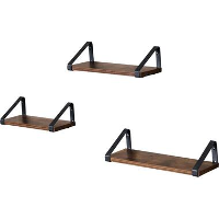 Vasagle   Wandplanken  Set van 3   44,2 x 15,6 x 8,2 cm