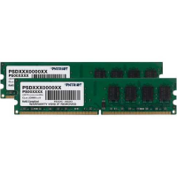 Patriot 4 GB DDR2 800 Kit werkgeheugen PSD24G800K, Signature Line