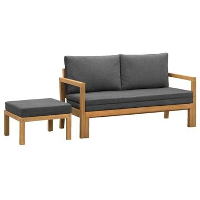 Le Sud loungeset Jura V2   acacia   2 delig