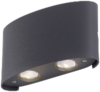 Paul Neuhaus CARLO 9487 13 LED wandlamp 3.2 W LED Antraciet