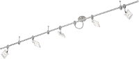 Led Plafondspot 16 W Warm Wit Paul Neuhaus Daan 6964 17 Chroom