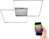 Paul Neuhaus QÂ® LED plafond  en wandlamp Q INIGO LED vast ingebouwd 56 W Warm wit, Neutraal wit, Daglicht wit