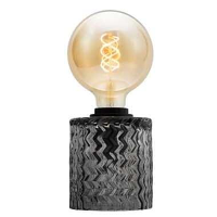 Pauleen Crystal Smoke Tafellamp   E27   Rookglas