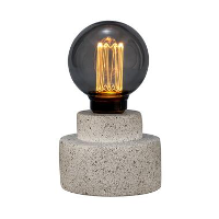 Pauleen Noble Flare Tafellamp   2xAA   beton
