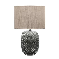 Pauleen Pretty Classy Tafellamp   E27   Grijs/Zand