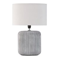Pauleen Pure Shine Tafellamp   Grijs/Wit