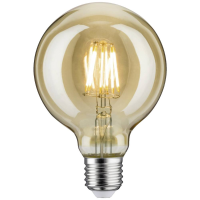 Paulmann 28716 LED lamp Energielabel F (A   G) E27 6.5 W Warmwit (Ø x h) 95 mm x 138 mm 1 stuk(s)