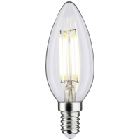 Paulmann 28915 LED lamp Energielabel F (A   G) E14 Kaars 4.8 W = 40 W Neutraalwit (Ø x h) 35 mm x 98 mm 1 stuk(s)