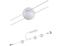 Paulmann 2Line Tom 94237 Kabelsysteem compleet LED vast ingebouwd 10.8 W LED Chroom (mat), Wit