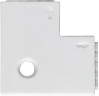 Paulmann 70616 90° hoekverbinder Kunststof (l x b x h) 2.5 X 2.5 X 0.45 Cm 4 stuk(s)