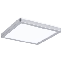 Paulmann 71007 P Atria Shine 11,2W 4000K 190x190 ch m K LED plafondlamp LED 11.2 W Chroom (mat)