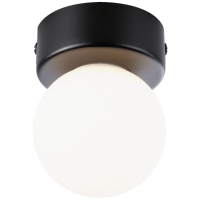 Paulmann 71068 Gove Plafondlamp G9 Zwart (mat), Satijn