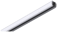 Paulmann 91352 230V railsysteemcomponenten Rail ProRail3 Zilver
