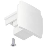 Paulmann 91383 ProRail3 Endcap 230V kabelsysteemcomponenten Eindstuk ProRail3 Wit