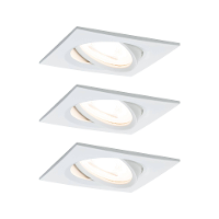Paulmann 93472 Inbouwlamp Set van 3 stuks 19.5 W Wit (mat)