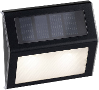Paulmann 94234 Dayton Wandlamp op zonne energie Energielabel: G (A   G) 0.05 W Warmwit Antraciet