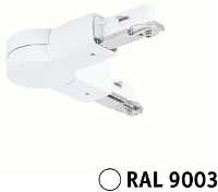 Paulmann 95649 230V railsysteemcomponenten Scharnierverbinder Signaalwit