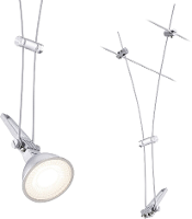 Paulmann Comet 12V kabelsysteem lamp GU5.3 Chroom (mat)