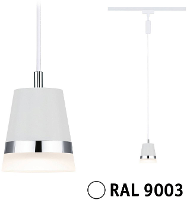 Paulmann Cone 230V railsysteem lamp URail GU10 Signaalwit