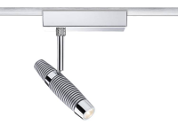 Paulmann Fanfare 230v Railsysteem Lamp Variline (2fasig) Led Vast Ingebouwd 10 W Led Aluminium (mat), Chroom
