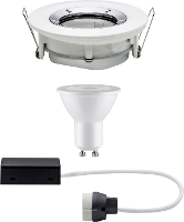 Paulmann Nova Inbouwlamp voor badkamer LED GU10 7 W IP65 Wit (mat), Chroom