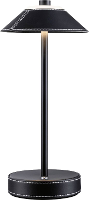 Paulmann Pellini 71173 Tafellamp met accu LED 2 W Zwart, Zwart (mat)