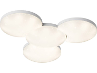 Led Inbouwlamp Set Van 4 Wit, Acryl 12 W Paulmann Rolling 93590
