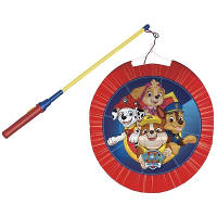 Paw Patrol lampion 25 cm met lampionstokje