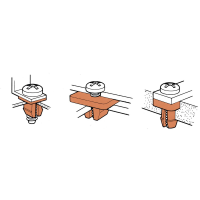 PB Fastener 317 1994 000 317 1994 000 Splijtnagel Schachtdiameter 7.1 Mm PA6,6 Natuur 1 stuk(s)