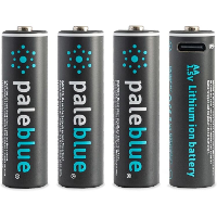 Paleblue AA (USB C) Oplaadbare batterij, 4 stuks