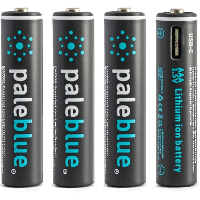 Paleblue AAA (USB C) Oplaadbare batterij, 4 stuks
