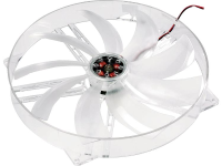 Akasa AK FN066 PC ventilator Transparant (b x h x d) 220 x 220 x 30 mm