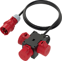 PCE 9430721 9430721 CEE stroomverdeler 400 V 16 A