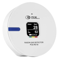 PCE Instruments PCE RD 50 Radonmeter 0   9999 Bq/m³ Met datalogger Kalibratie Fabrieksstandaard (zonder certificaat)
