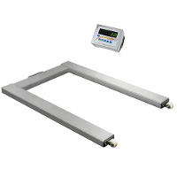 PCE Instruments Vloerweegschaal Weegbereik (max.) 1500 Kg Resolutie 500 g Zilver/RVS