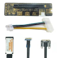 PCI E EXP GDC Externe Laptop Videokaart Dock Grafische Kaart Laptop Docking Station Mini PCI E / NGFF / Expresscard Inte